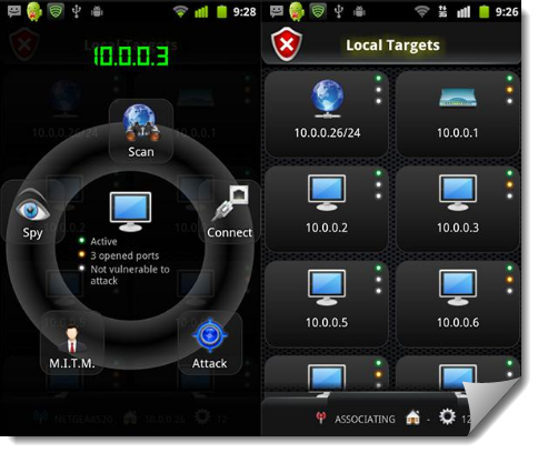 Android network toolkit