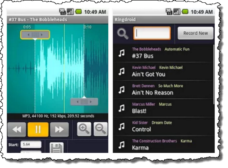 Музыкальные редакторы андроид. Программа для обрезки музыки на андроид. Приложение для рингтонов на андроид. Мелодия Android.