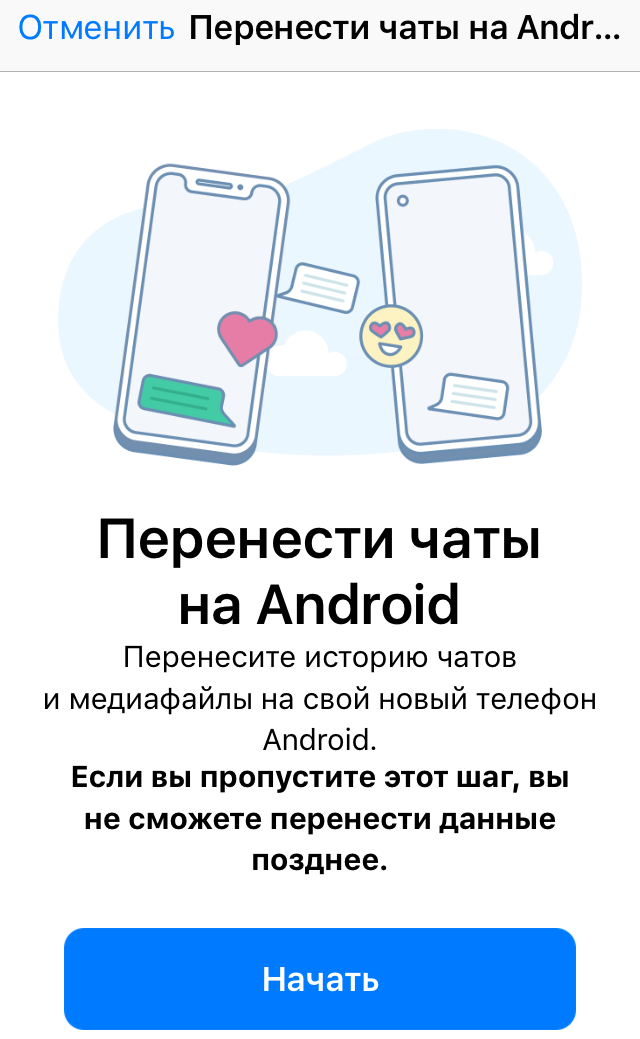 Синхронизация с Android